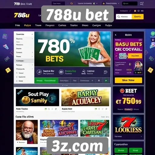 Acessibilidade e design do site 788u bet