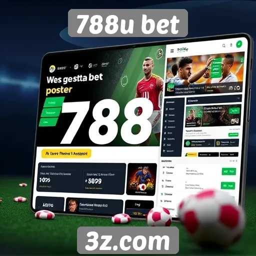 Usabilidade e design da plataforma 788u bet