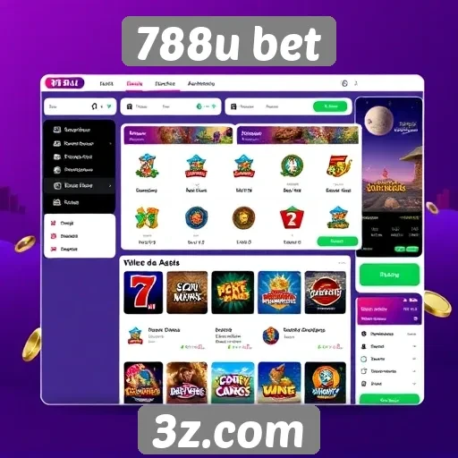 Interface do usuário do 788u bet é intuitiva e moderna